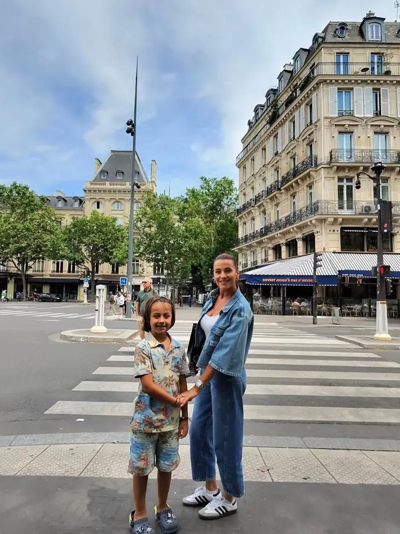 claudia patrascanu cu fiul ei