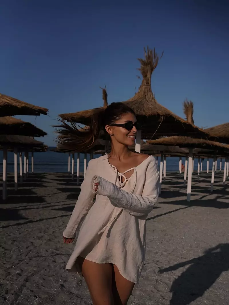 Sânziana Negru și Ștefan Floroaica, escapadă la mare  (2)