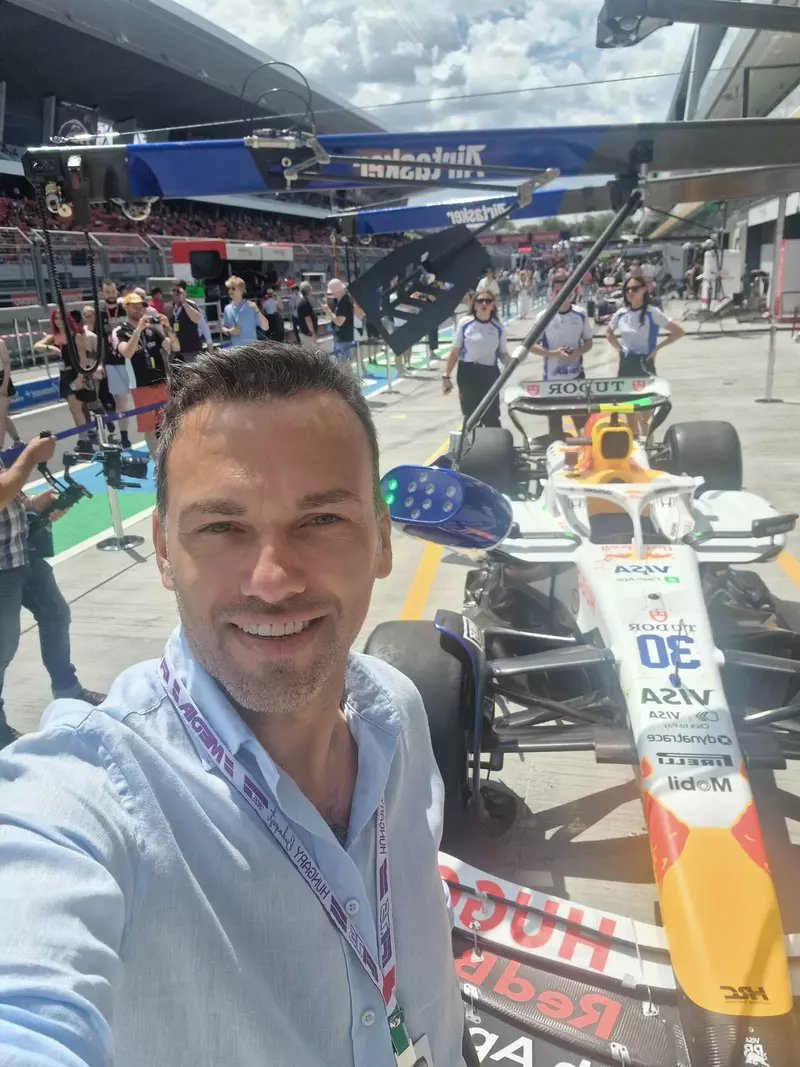 Chef Stefan Popescu la Hungaroring (2)