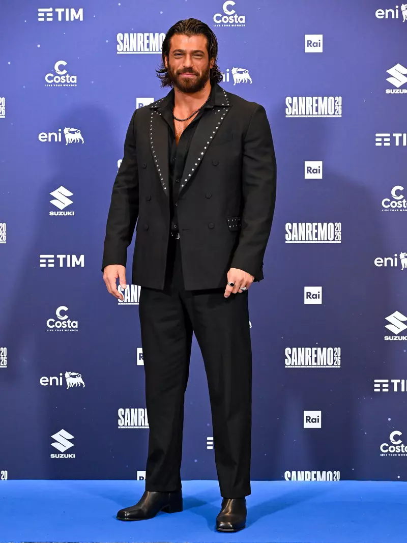 Sanremo, 76th Italian Song Festival – Can Yaman photocall