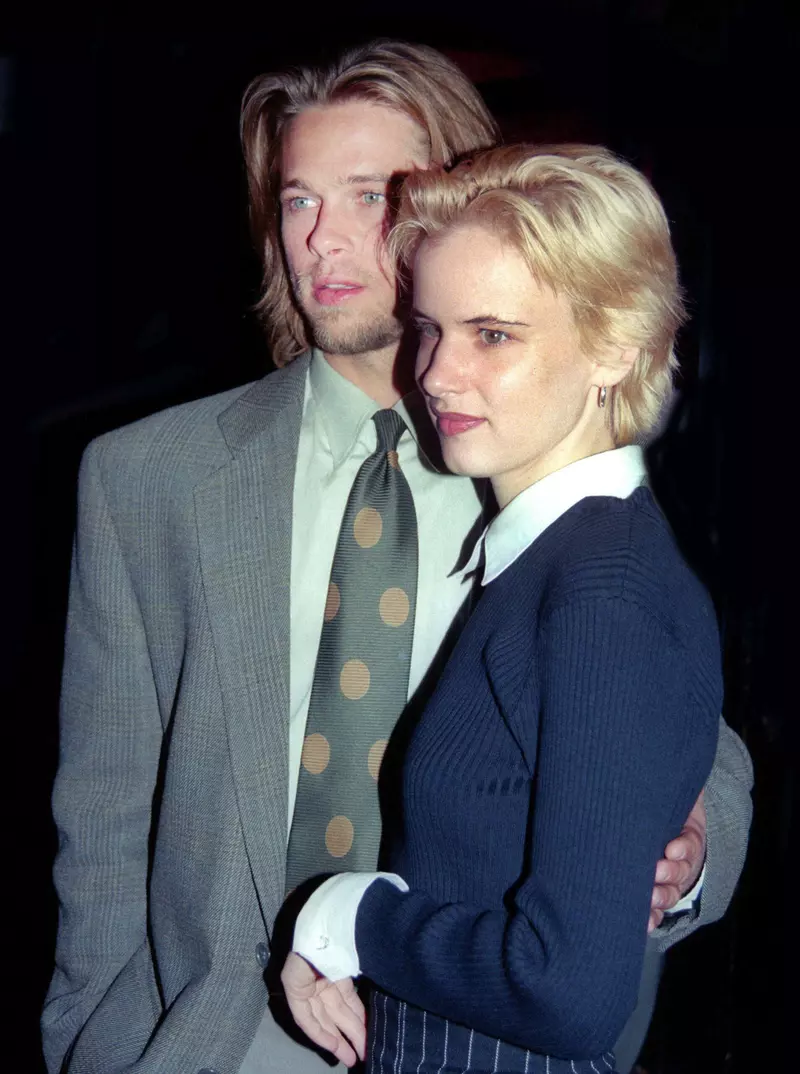 Juliette Lewis și Brad Pitt