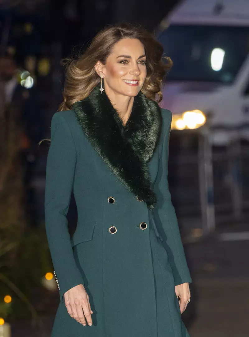 Catherine, prințesa de Wales, la sosirea la Westminster Abbey