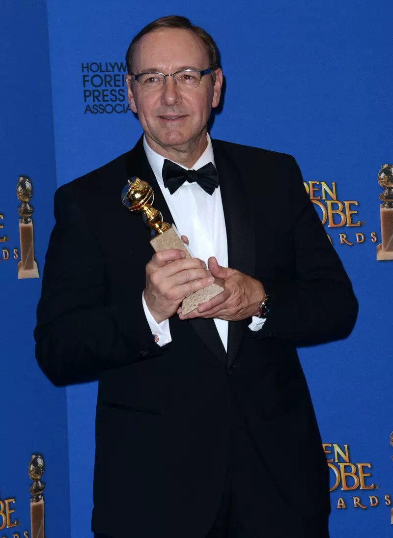 Kevin Spacey, abuzat de tatăl său