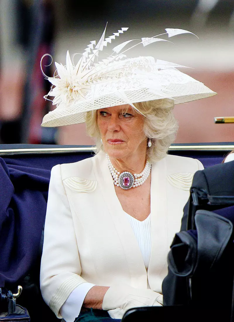 Archive – La famille royale britannique au balcon lors de la parade Trooping the Colour à Londres