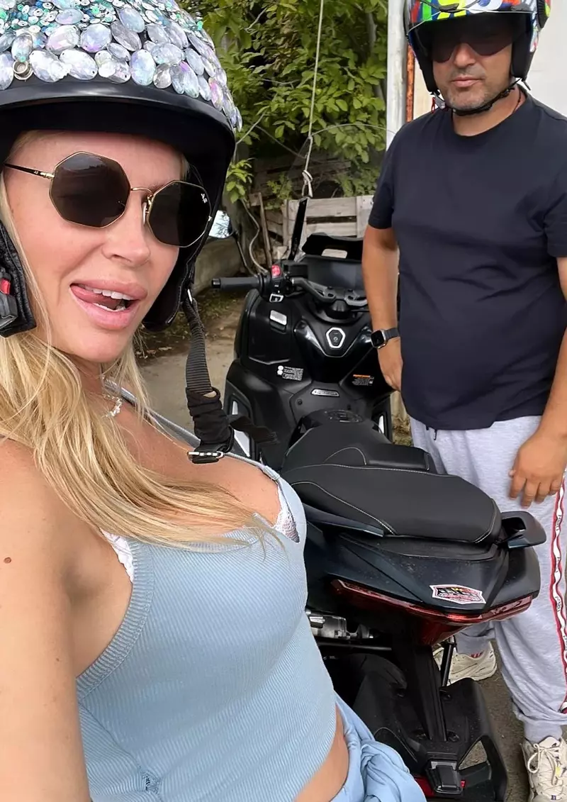 Andreea Bănică cadou soț Lucian Mitrea