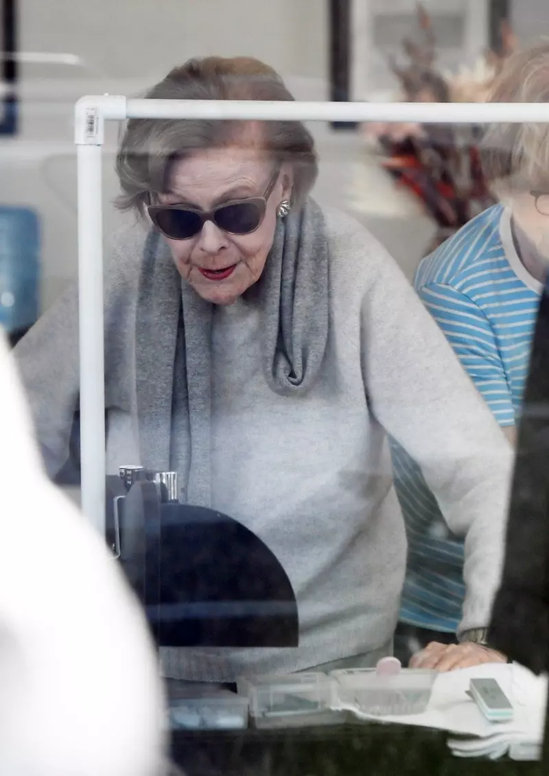 EXCLUSIVE: Nancy Olson is Spotted on a Rare Outing in Los Angeles