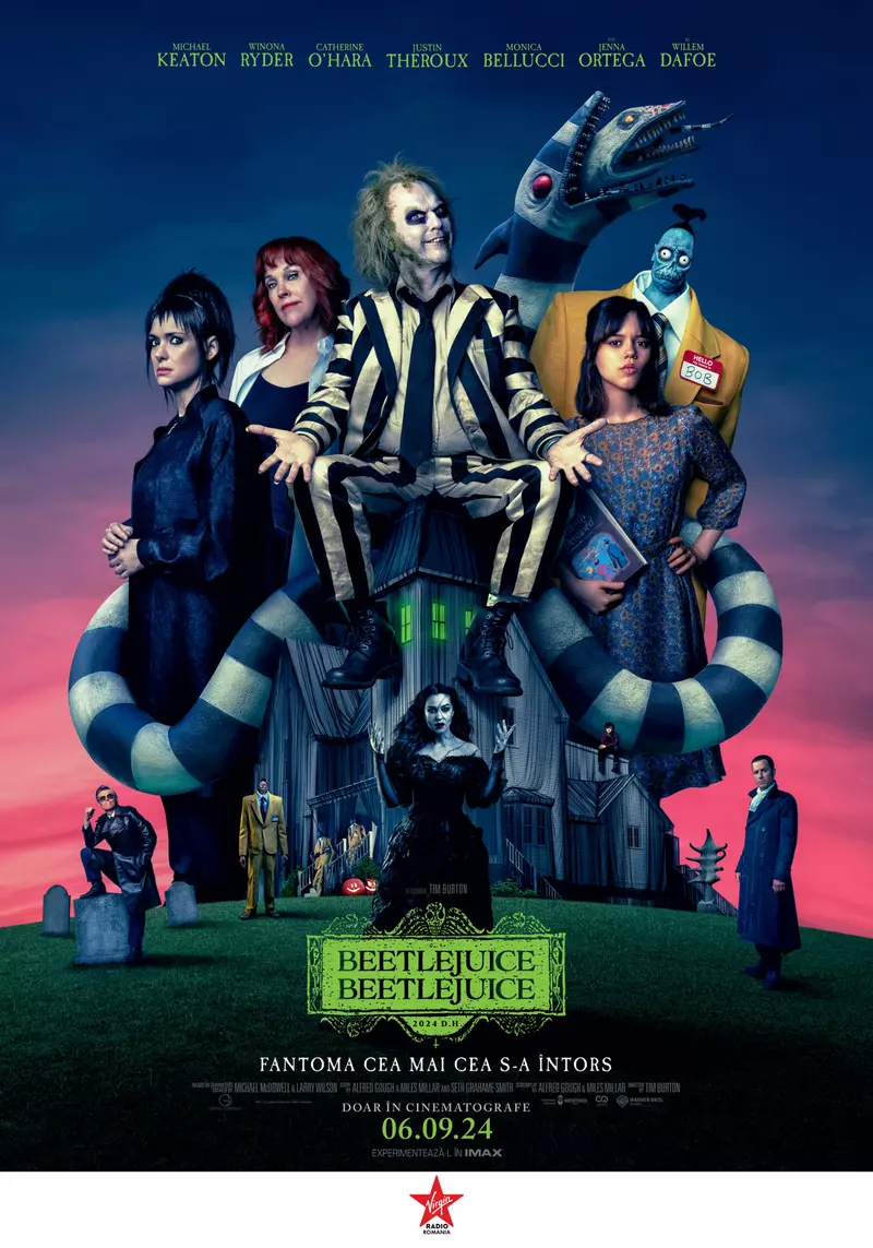 Poster oficial „Beetlejuice Beetlejuice”