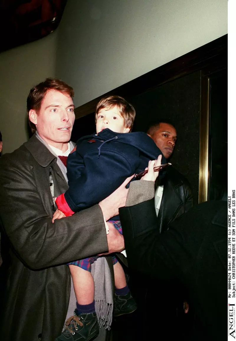 Christopher Reeve si fiul lui, Will