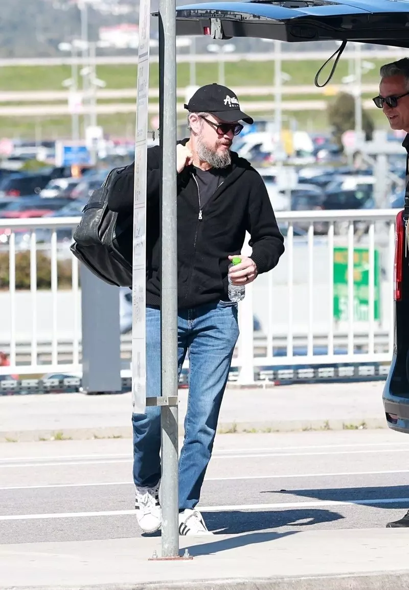 *PREMIUM-EXCLUSIVE* MUST CALL FOR PRICING BEFORE USAGE  - First pictures of American actor Matt Damon arriving in Greece for the filming of his upcoming movie Odyssey directed by Christopher Nolan.
*PICTURES TAKEN ON 06/03/2025*