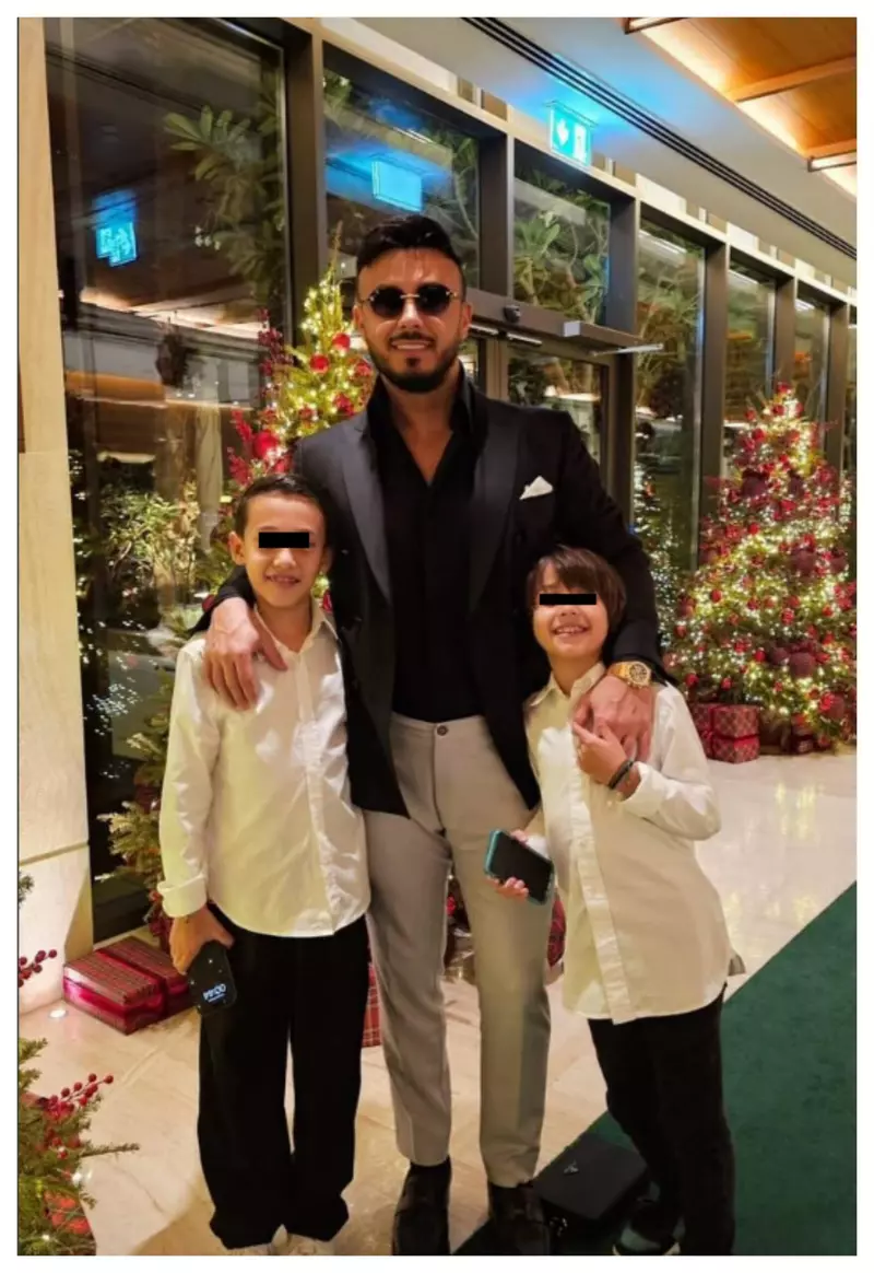 Claudia Pătrășcanu și Gabi Bădălău în Dubai (1)