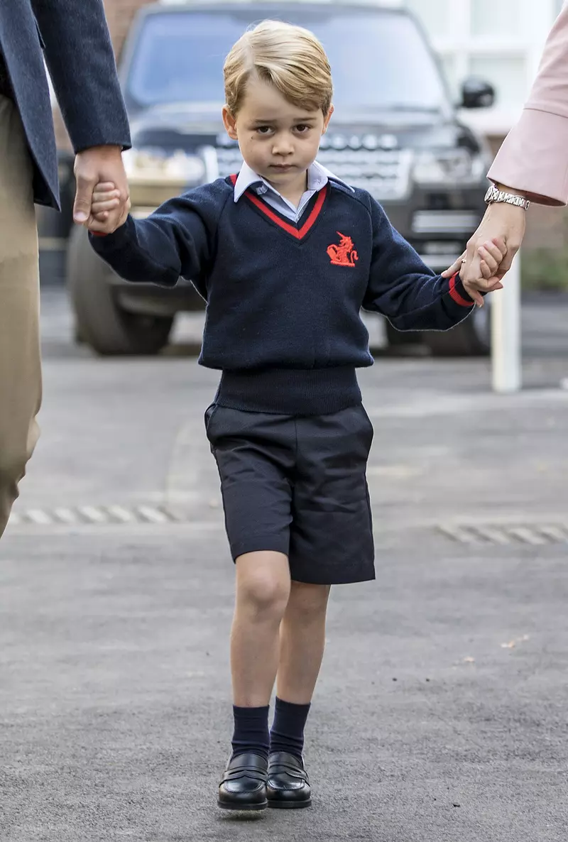Prima zi de școală a Prințului George