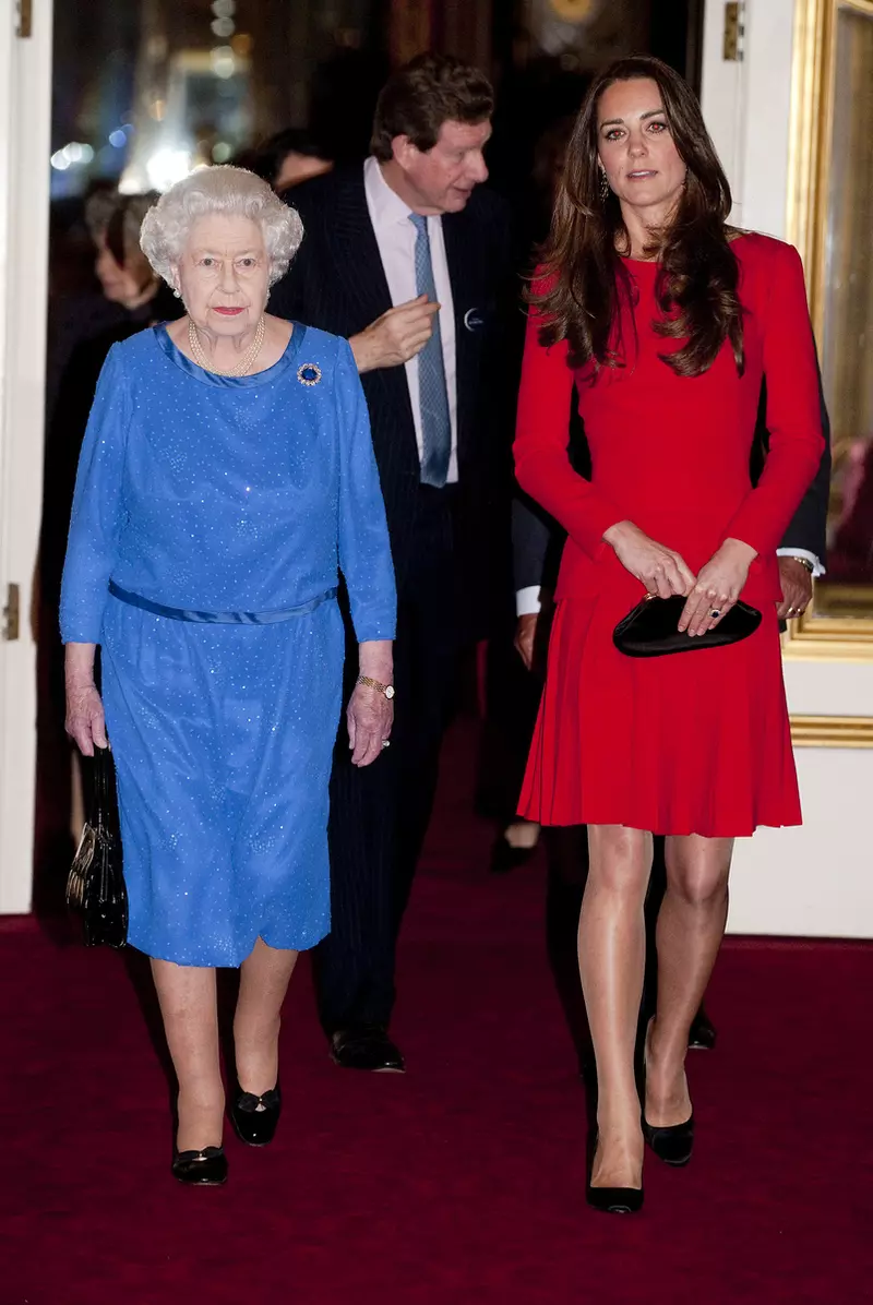 Regina Elisabeta a II-a și Kate Middleton, întâlnire privată