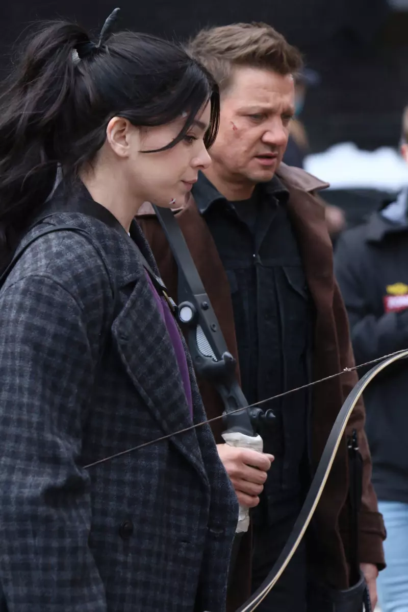 On The Set Of Marvel’s Hawkeye