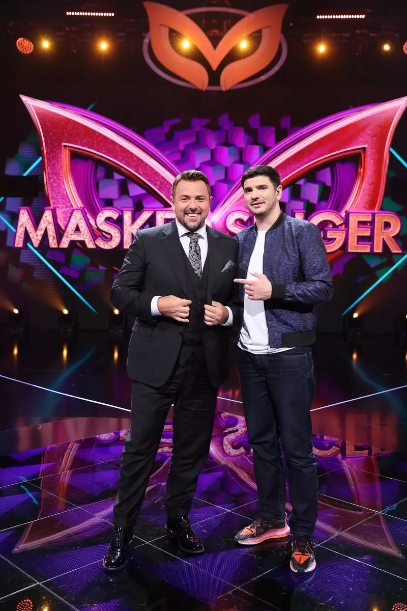 Horia Brenciu si Alex Bogdan – Masked Singer Romania