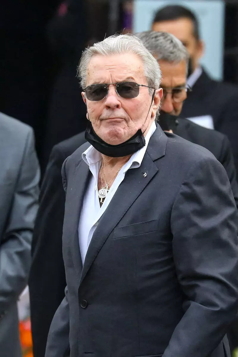 Arrivées - Obsèques de Jean-Paul Belmondo en en l'église Saint-Germain-des-Prés, à Paris