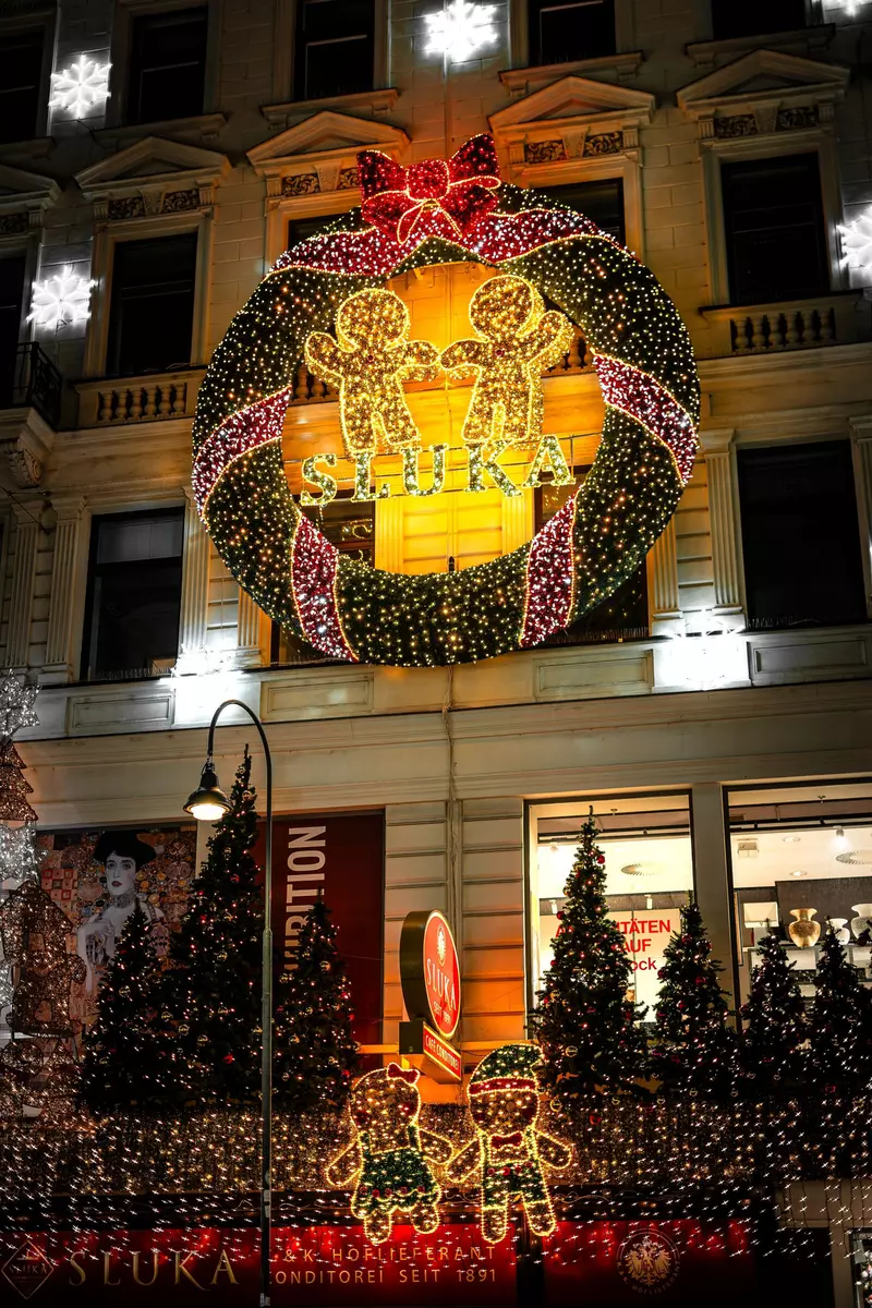 Vienna,,Austria,-,November,28,2024,:,City,Center,Decorated