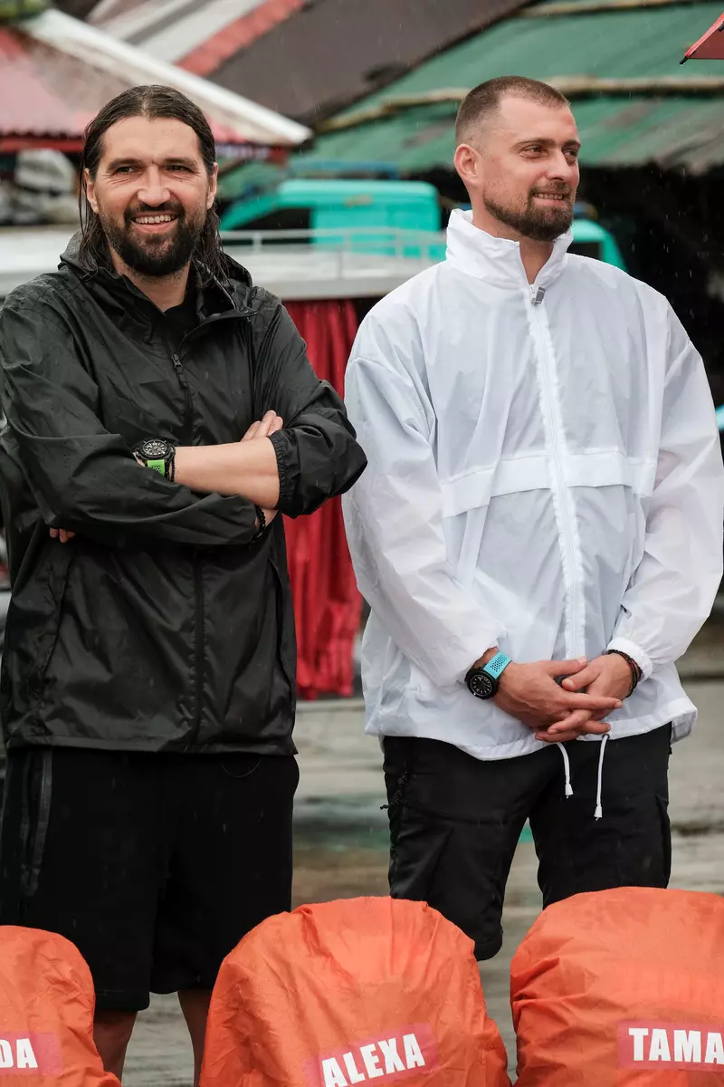 dan alexa si gabi tamas pe ploaie