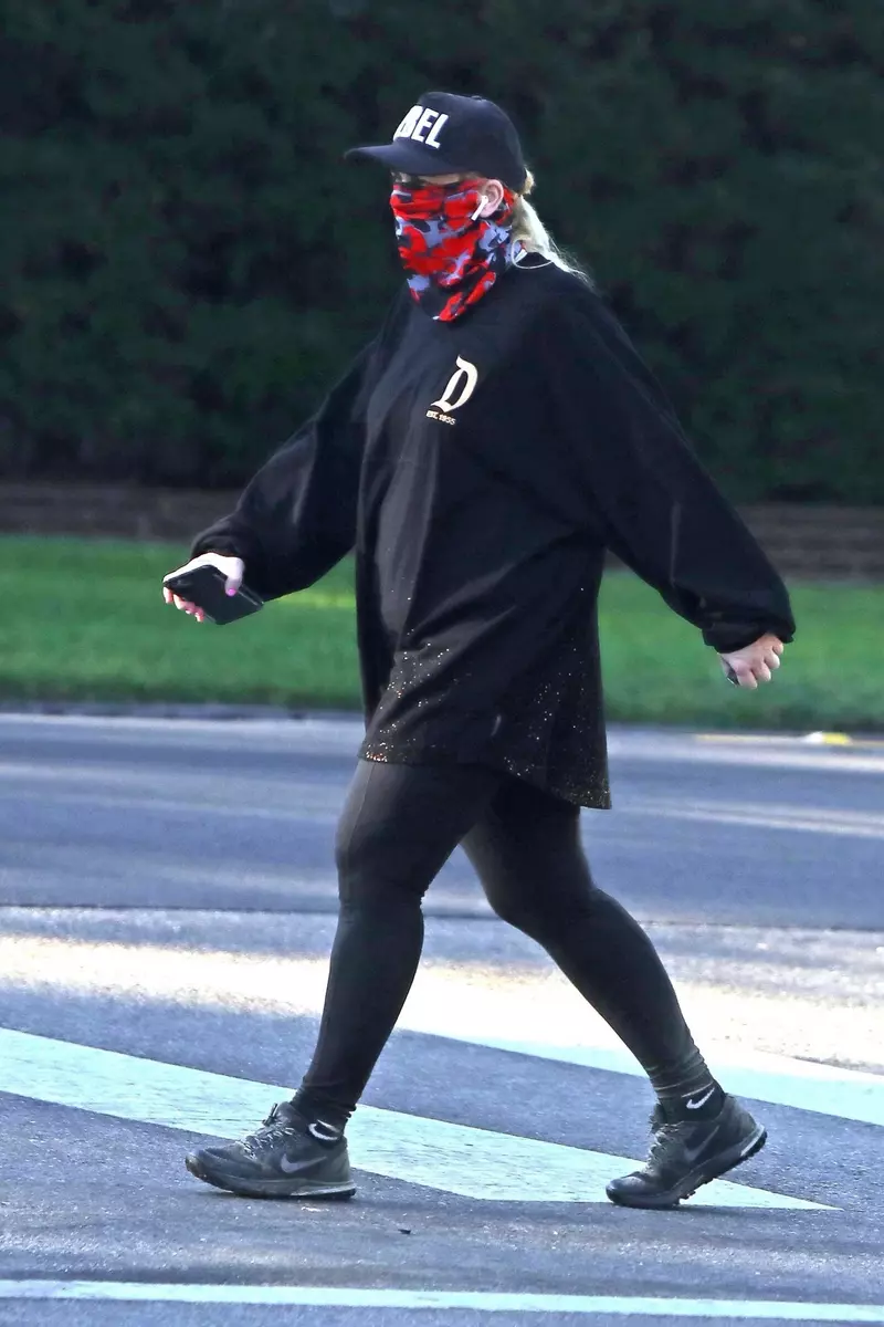 *EXCLUSIVE* Rebel Wilson steps out for a morning walk in Los Angeles after returning from a romantic getaway in Cabo