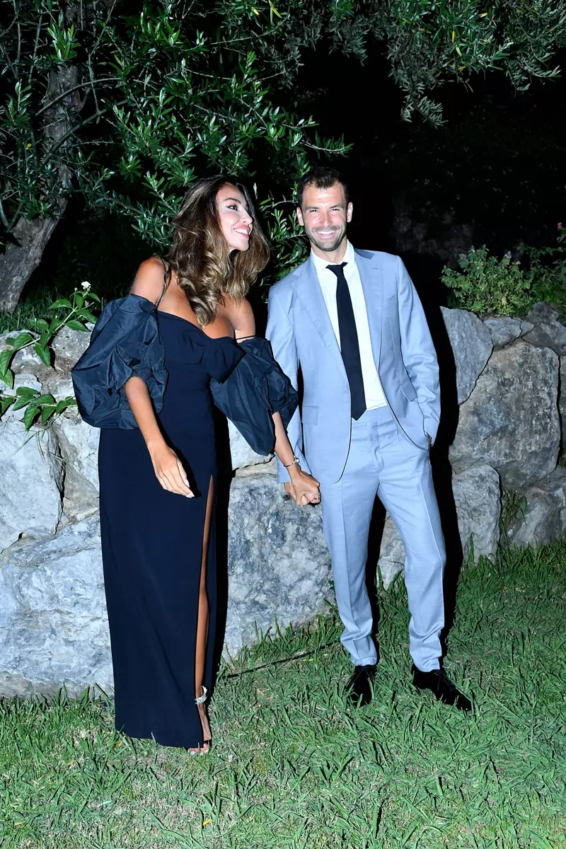 Mădălina Ghenea și Grigor Dimitrov, la Basilicata Marateale International Prize 2023