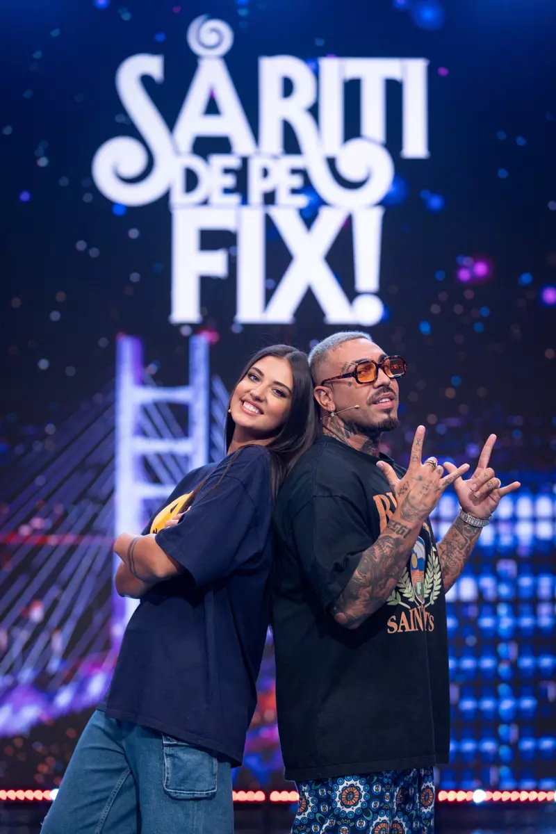 Antonia și Alex Velea, invitați la Săriți de pe fix  (2)