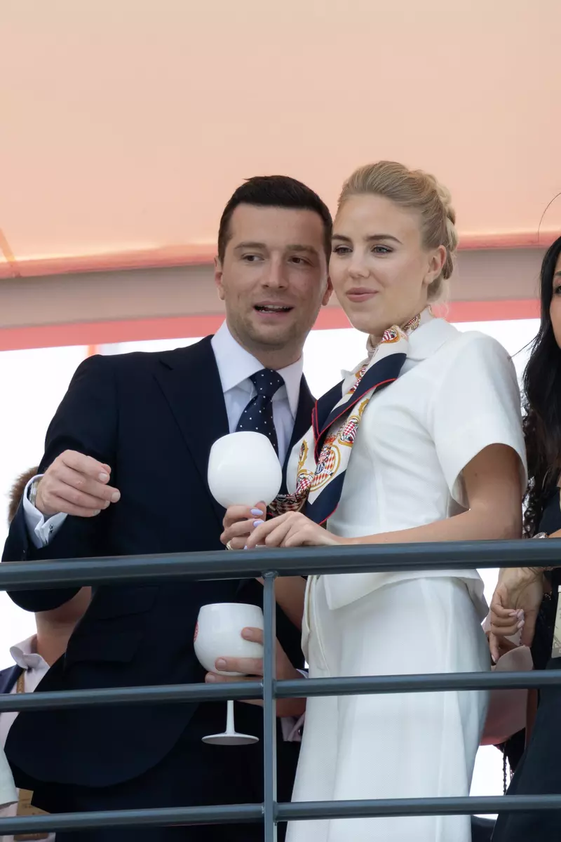 Jordan Bardella And Princess Maria Carolina Of Bourbon-Two Sicilies Attend Monaco Grand Prix With Family – 07 Jun 2026.