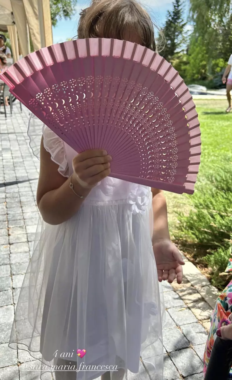 Fiica Alessandrei Stoicescu a împlinit deja patru ani