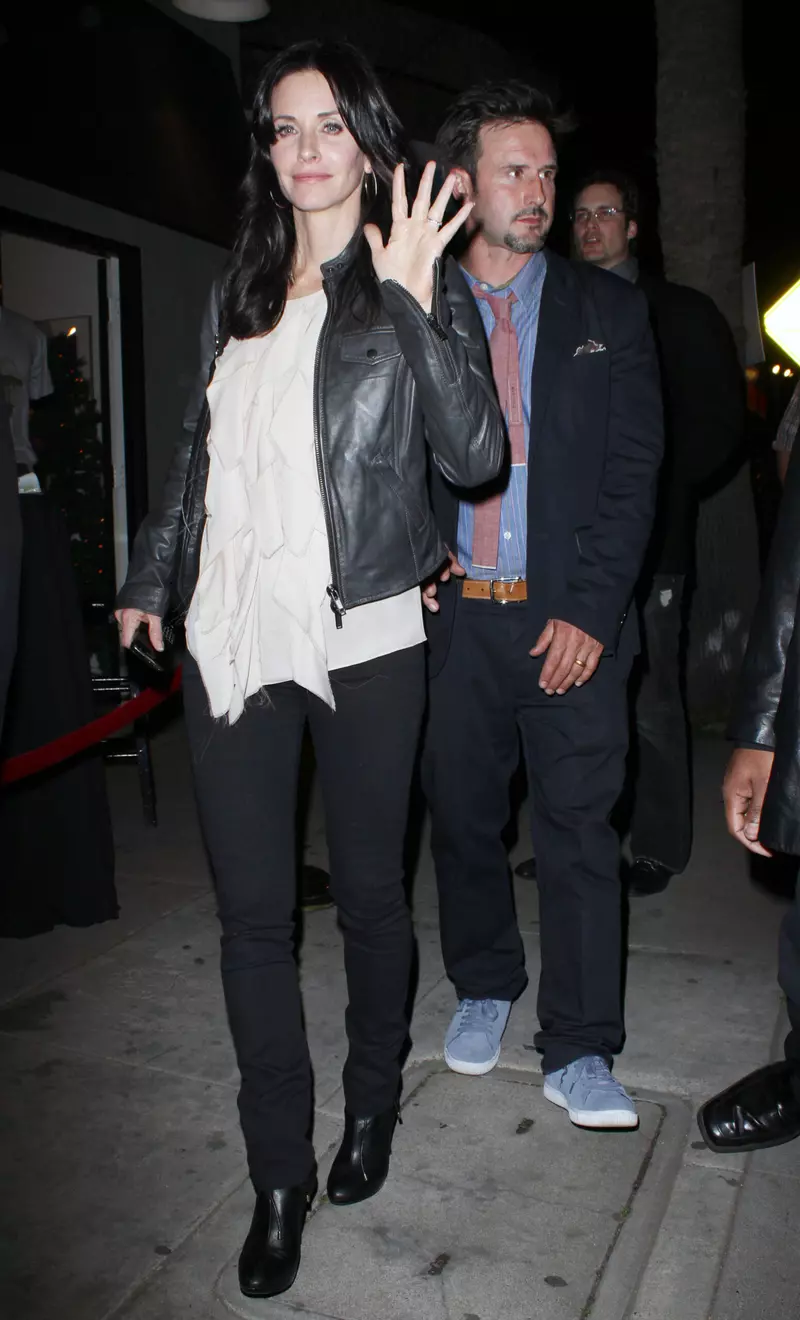 Courteney Cox & David Arquette Depart From An Event!