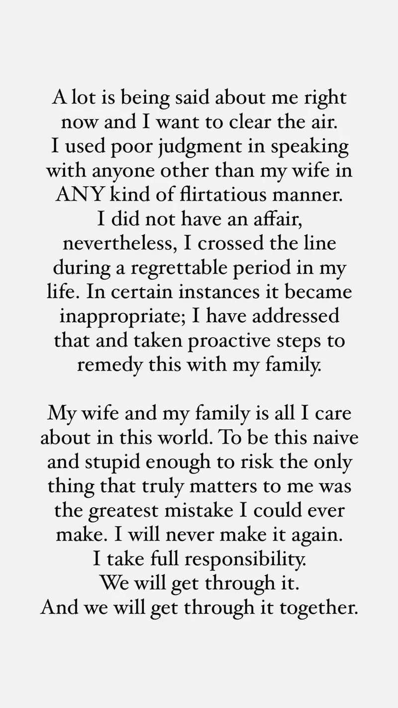 Adam Levine, prima reacție după ce a fost acuzat că a înșelat-o pe Behati Prinsloo cu un model de pe Instagram