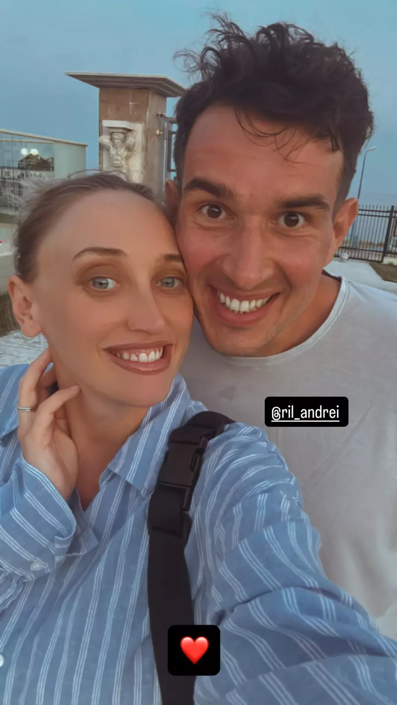 Ilona Brezoianu și Andrei Alexandru, soțul ei