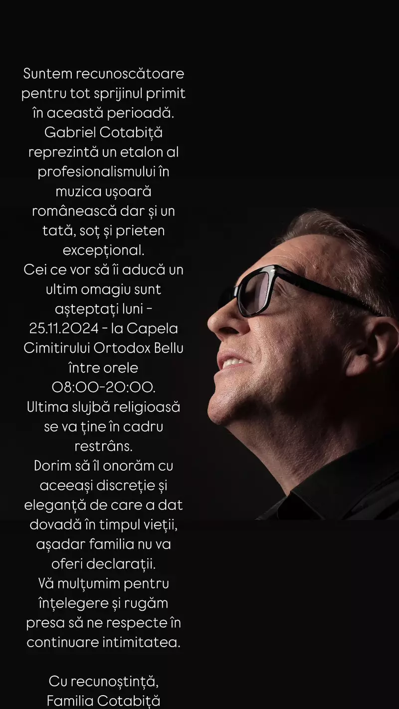 Gabriel Cotabiță omagiu