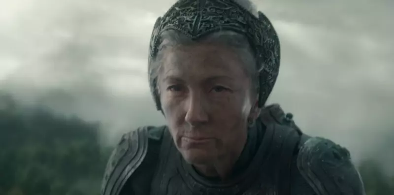 Eve Best Los Angeles.CA.USA. Eve Best in a scene in (C)HBO House of the Dragon (TV). S2E4. The story about the Targaryen