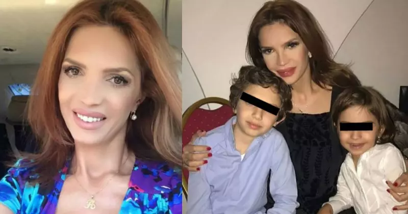 Cristina Spatar si copiii