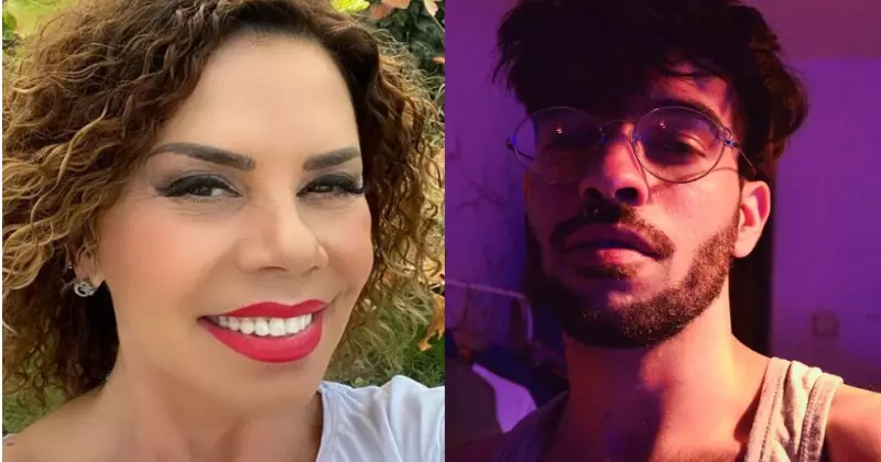 Luminita Anghel si fiul ei