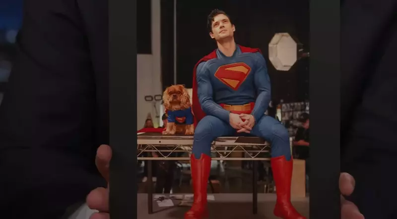 Superman actor David Corenswet watched film like a fan