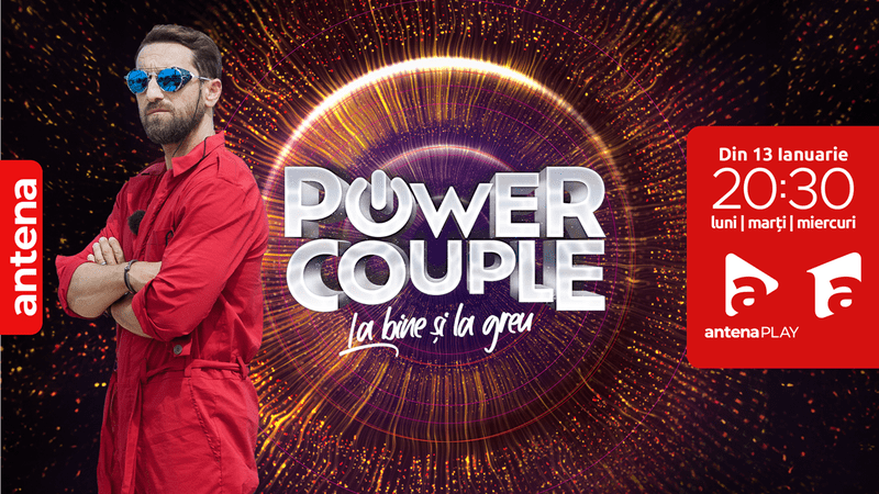 Power Couple, din 13 ianuarie