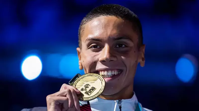 Tot ce nu știai despre David Popovici, cel mai rapid înotător al planetei. A stabilit primul record la 10 ani