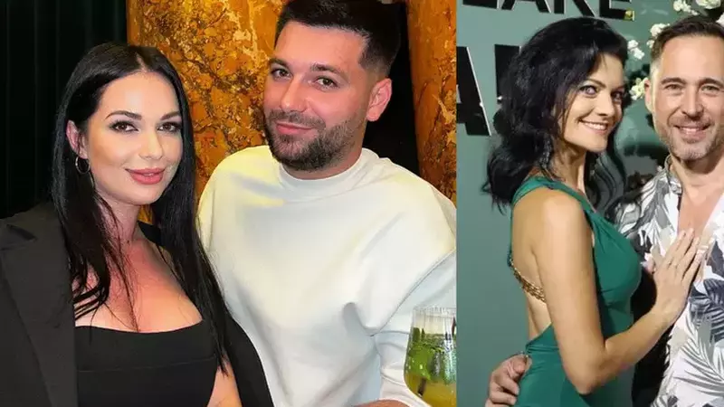 Deea și Dinu Maxer, alături de actualii iubiți la un botez în familie. S-au întâlnit pentru prima oară în formula de 4
