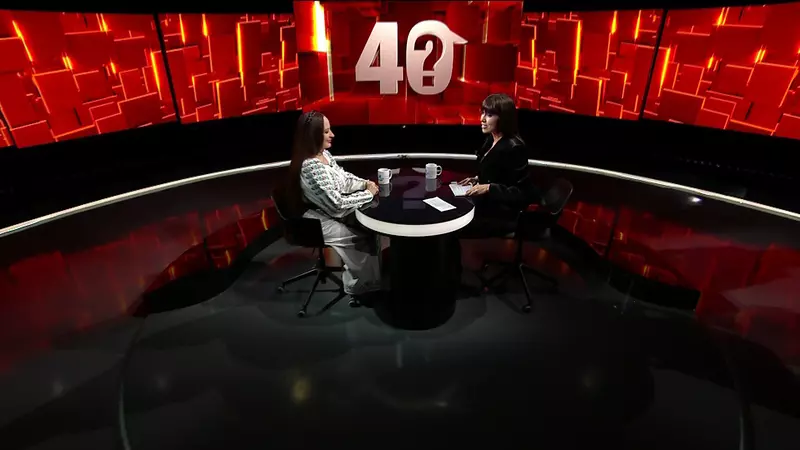 Maria Dragomiroiu la 40 de intrebari cu Denise Rifai