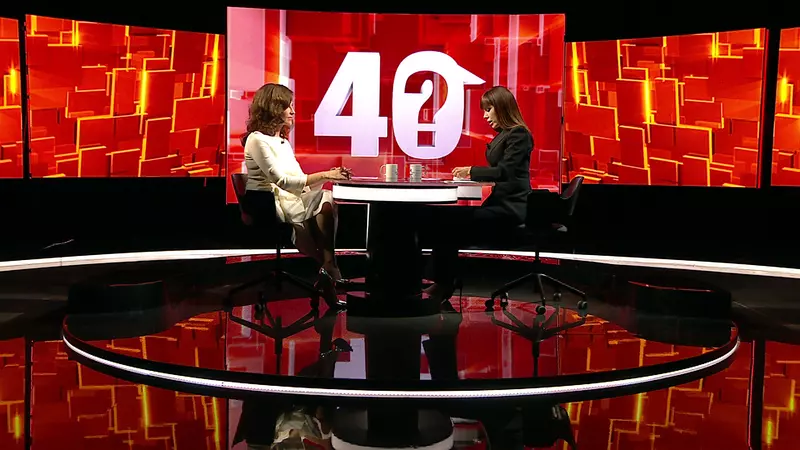 Adina Alberts vine la 40 de întrebări cu Denise Rifai