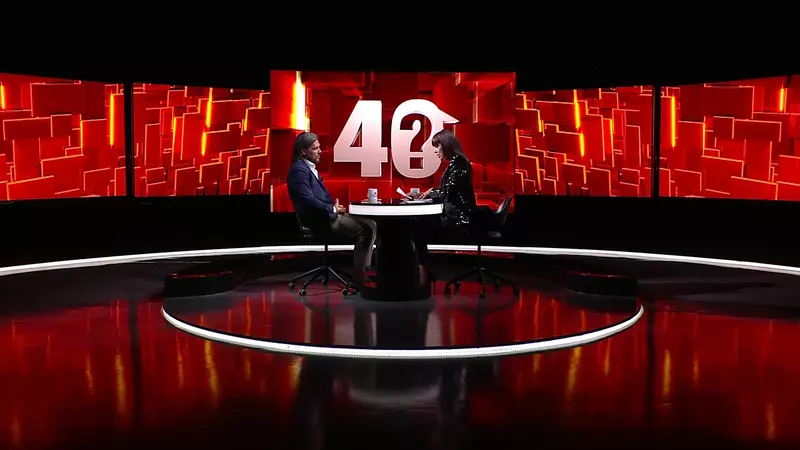 Adrian Vasile, antrenorul CSM București, la „40 de întrebări cu Denise Rifai”