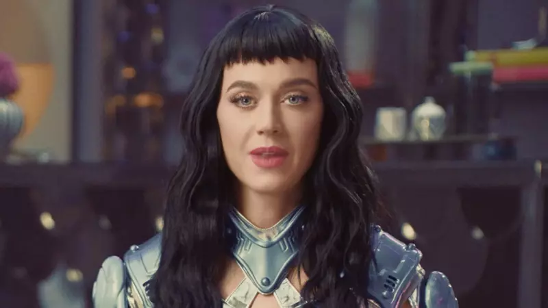 Katy Perry cannon shot commercial