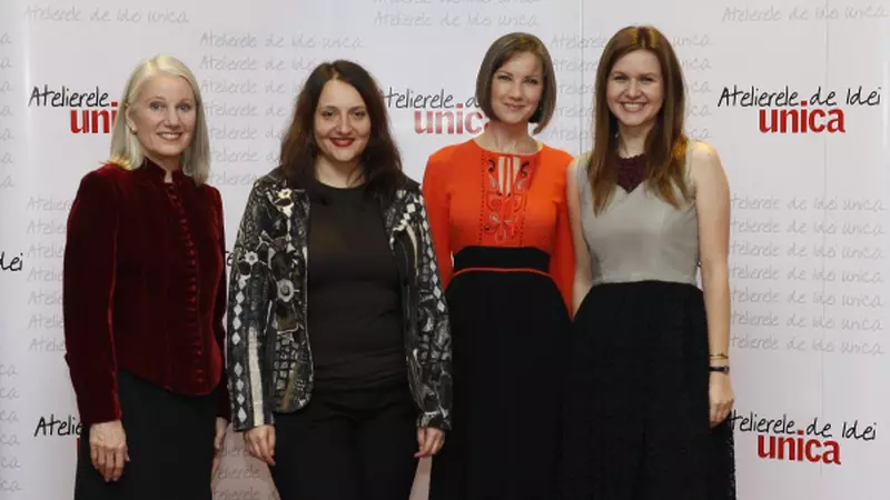 Leslie Hawke si Melania Medeleanu au vorbit despre voluntariat