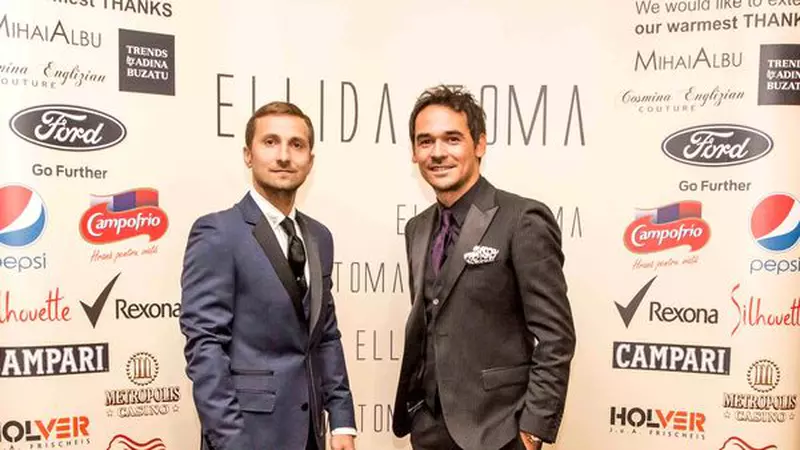 [FOTO] Răzvan şi Dani au prezentat un show de modă