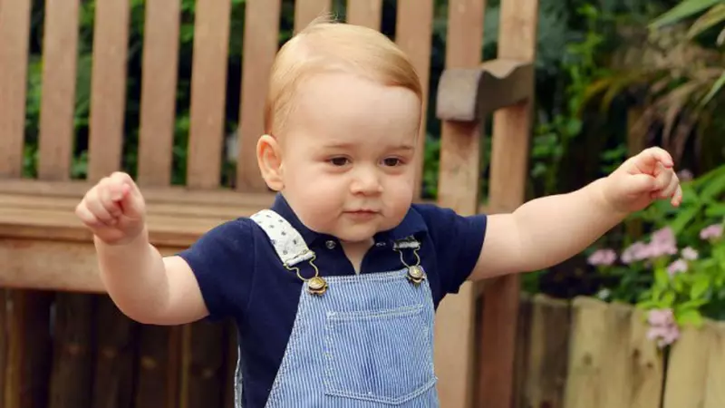Prinţul George – Prima aniversare