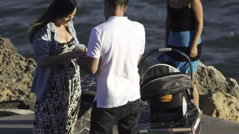 Imagini cu momentul în care David Arquette a cerut-o de soție pe Christina McLarty