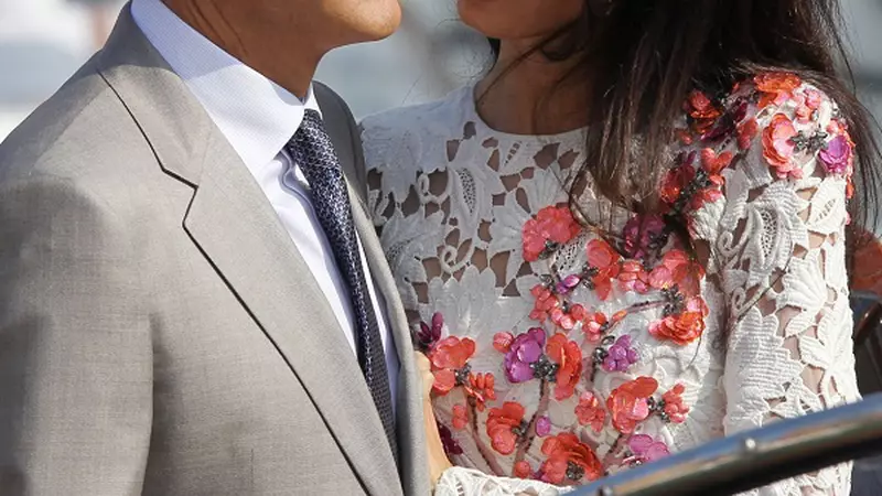 George Clooney şi Amal Alamuddin - Căsătorie în stil italian 
