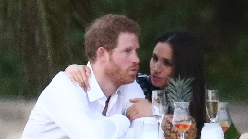 Prințul Harry și Meghan Markle împreună la o nuntă