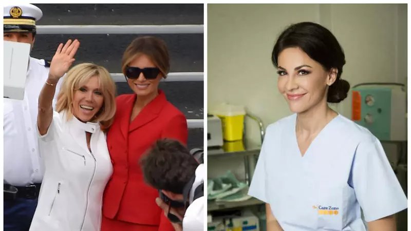 Adina Alberts, chirurgul estetician al vedetelor, vorbeşte despre operaţiile Primelor Doamne Brigitte Macron şi Melania Trump - VIDEO