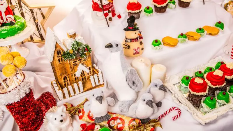 (P) Candy Bar tematic pentru Petrecerea de Crăciun a Firmei!