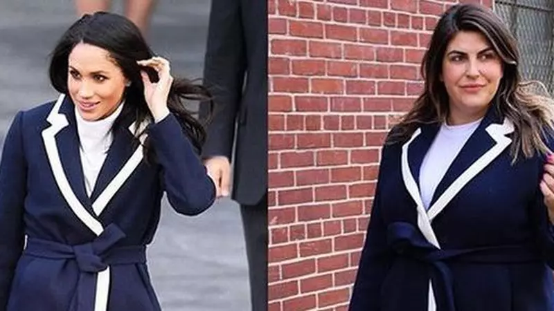 O bloggeriță XXL a recreat cele mai stylish ținute ale lui Meghan Markle